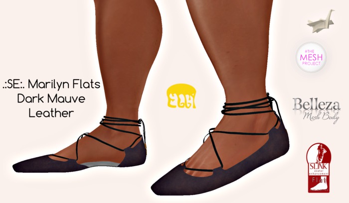 .:SE:. Marilyn Flats (Dark Mauve)