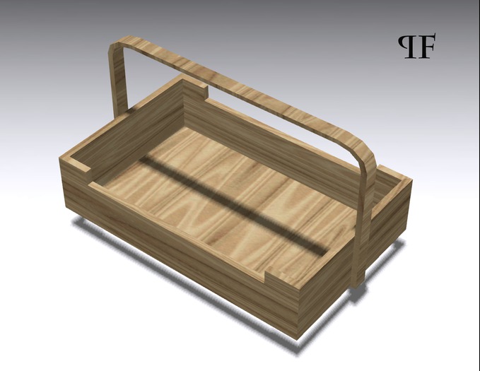 Wooden basket 001