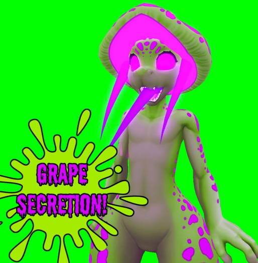 Slimy Space Shrooms! - Grape Secretion Kobold Mod