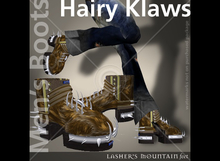 Hairy Klaws - Neko Style  Sharp Toothed Boots - Resell 