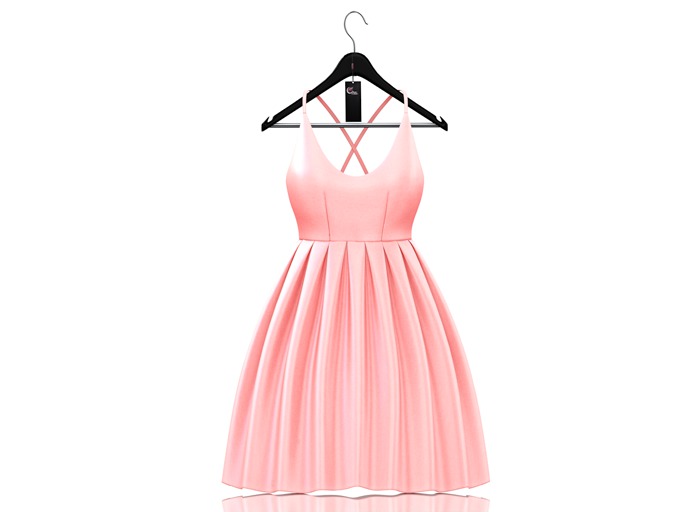 fame femme : Tifani spring dres - Rose Quartz
