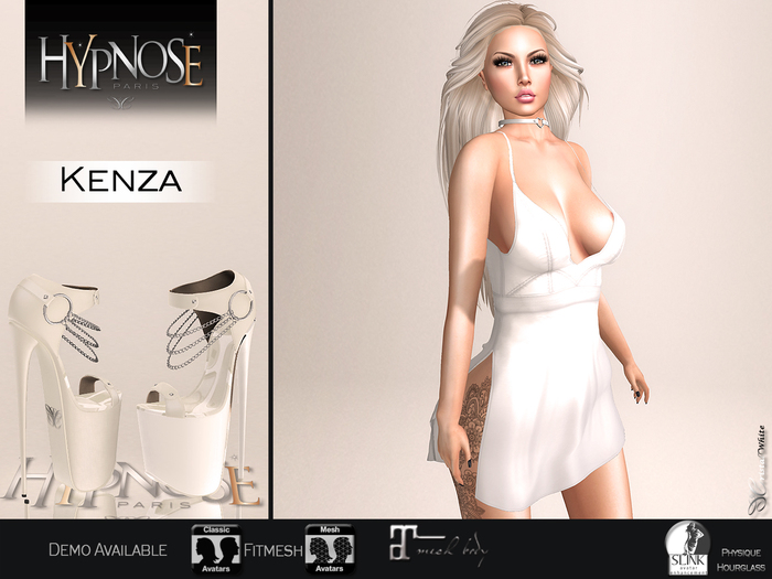 HYPNOSE - KENZA WHITE OUTFIT