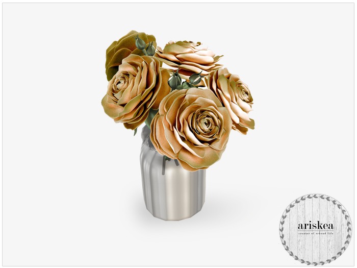 Ariskea[Nordica] Hybrid Roses Yellow