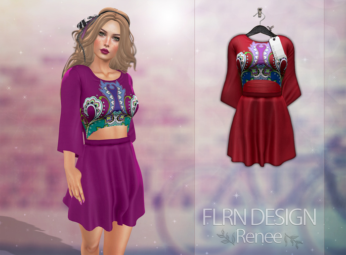 Renee Dress V1 Red