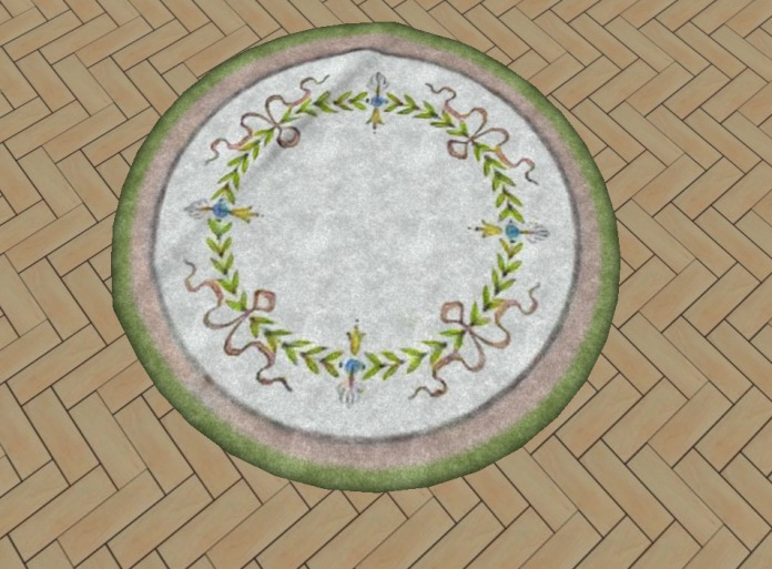 Gift-Seaweed Sonnet  Mesh Antique Rug