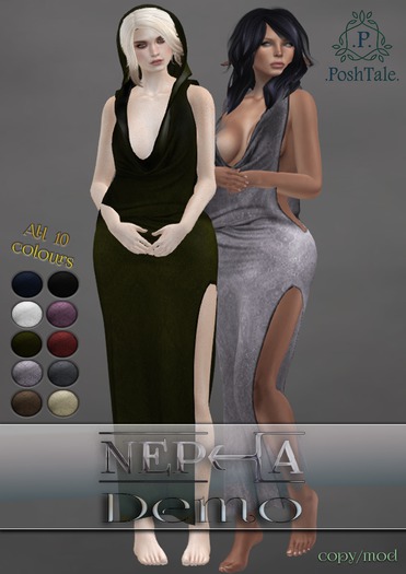 .PoshTale. Nepta Dress DEMO 