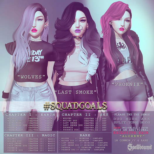 +Spellbound+ Phoenix - DUO // Grimoire : Complete RARE