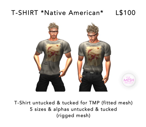 T-Shirt   "NATIVE AMERICAN" 