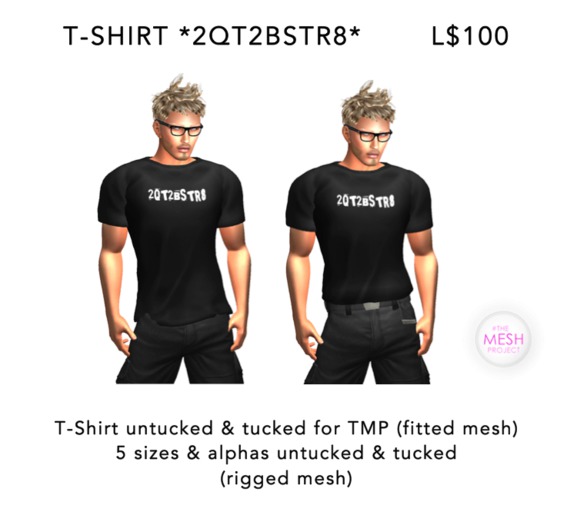 T-Shirt   "2QT2BSTR8" 