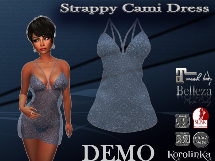 DEMO Strappy Cami Dress