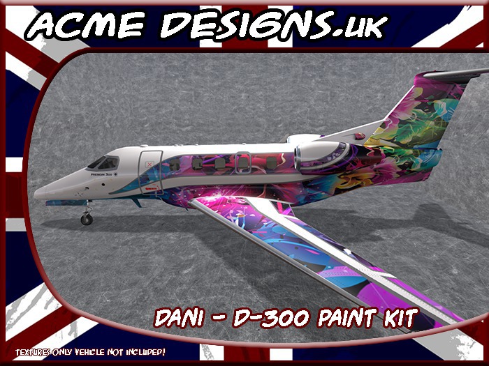 ACME Dani D-300 Styling Kit - Abstract