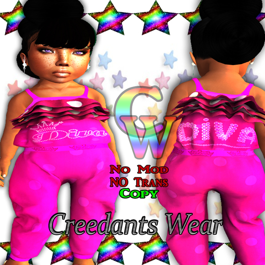 CW:PinkPokaDotDiva OutFit