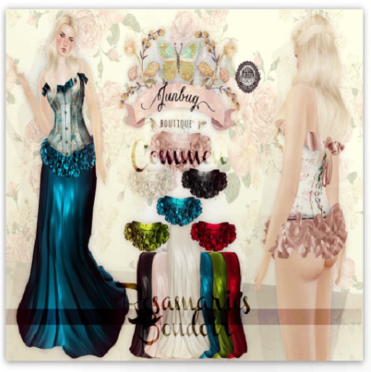 *{Junbug}* Rosamarie [Moss] Frilled Knickers XS