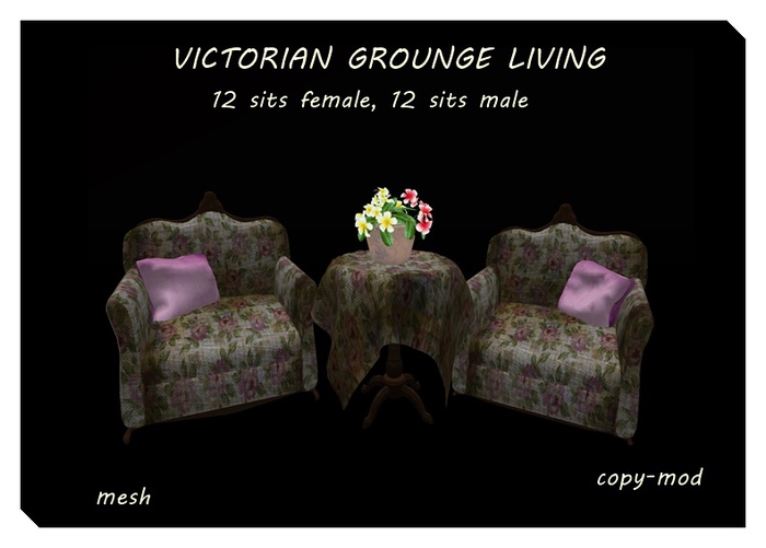 Victorian grounge living