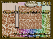 Garden of Sequins Combo Fabric Seamless Textures Materials Ready Full Perms 1024x1024