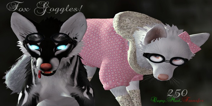 Mesh TWI Fox Goggles (Boxed)