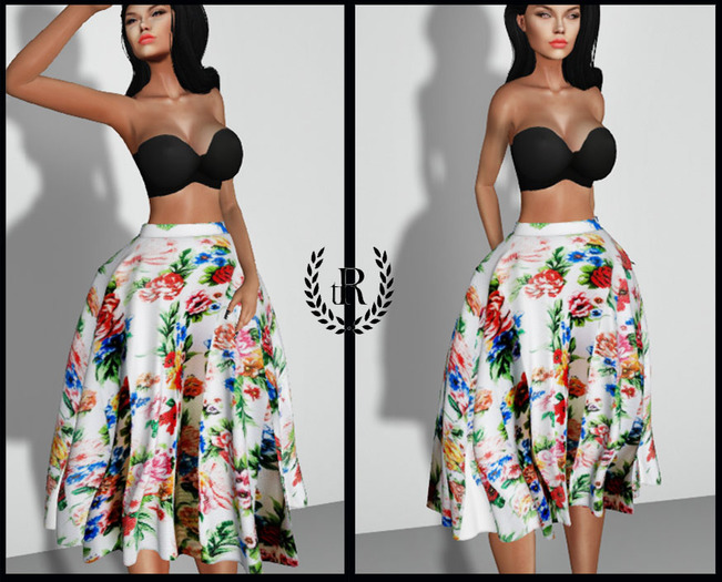 The Rove - Rove flower skirt