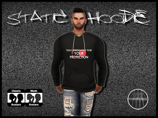 STATIC - Fully Medicated Hoodie