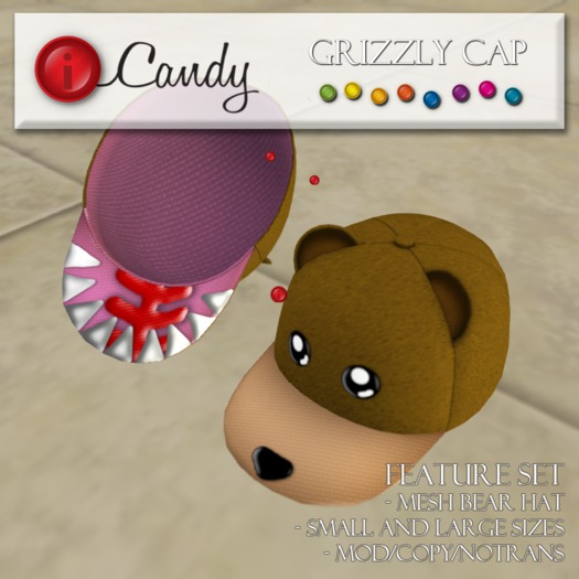 iCandy - Grizzly Ball Cap