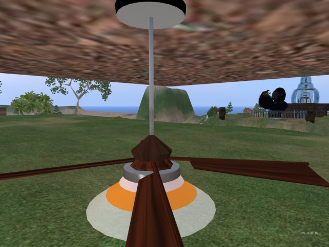 FAN WITH LIGHT ON OFF