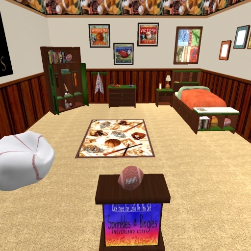 S&B All Stars Sports bedroom complete set