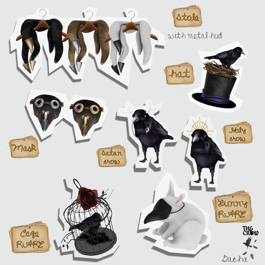 *May's Soul* The crow bunny RARE