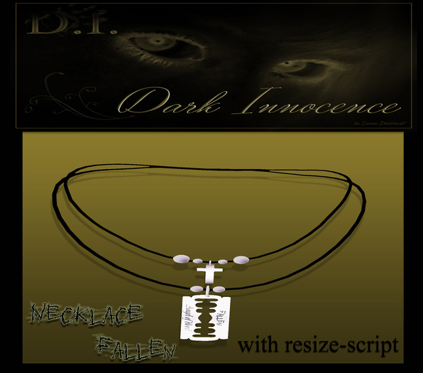 ~Dark Innocence~ Necklace Fallen *touch to open*