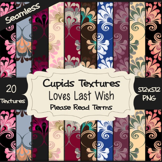 *Cupids Textures * 20 CHARMING