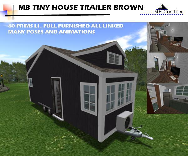 MB Tiny House Trailer BROWN box