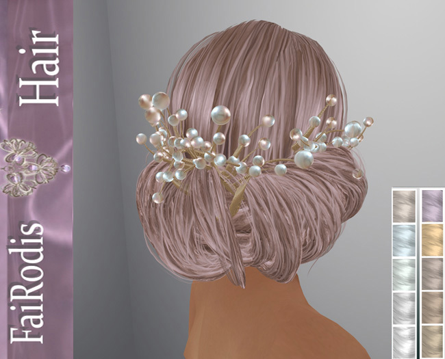 FaiRodis Letty hair white+pearl decoration DEMO