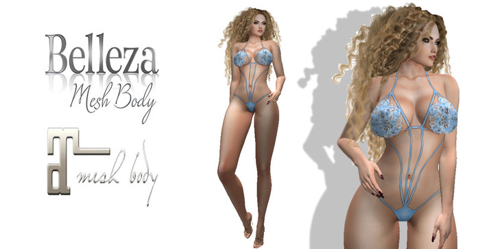 FIRU_MAITREYA_BELLEZA_SWIMSUIT BLUE