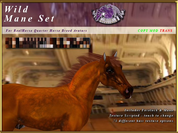 *E* RealHorse Mystical Mane & Tail Set [BOXED] RHCB