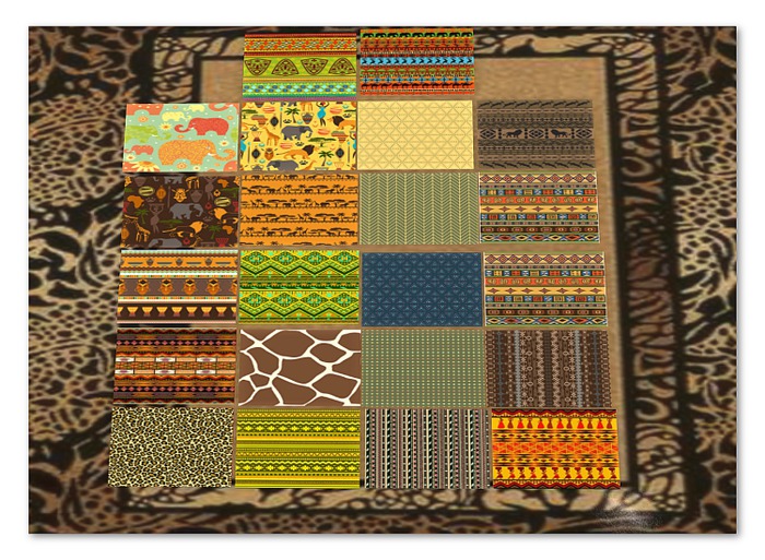 **How About That....Texture!**Colors of Africa {Full Perm Textures}
