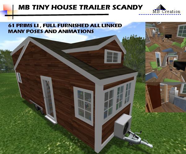 MB Tiny House Trailer Scandy box