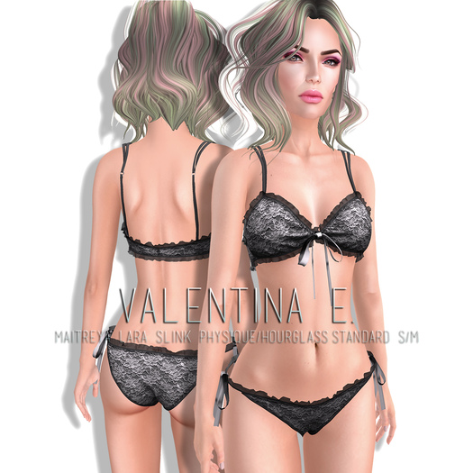 Valentina E. Sweetheart Lace Bra