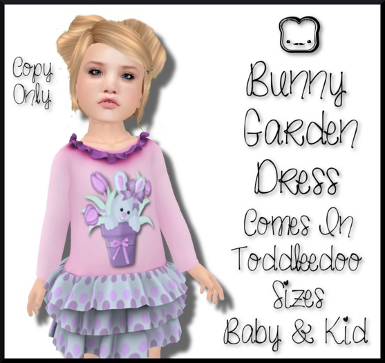 ~TCR~KIDS~ Bunny Garden Dress