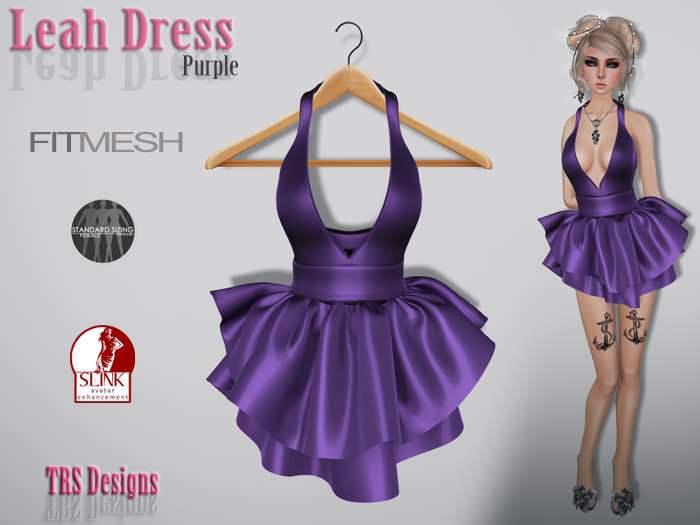 Leah Dress Purple
