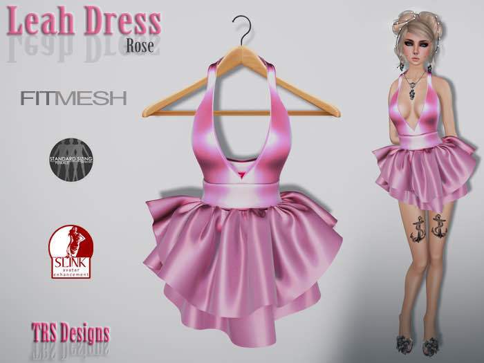 Leah Dress Rose