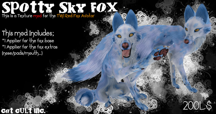 Spotty Sky Fox MOD