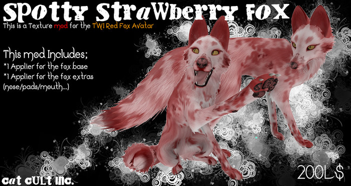 Spotty Strawberry Fox MOD