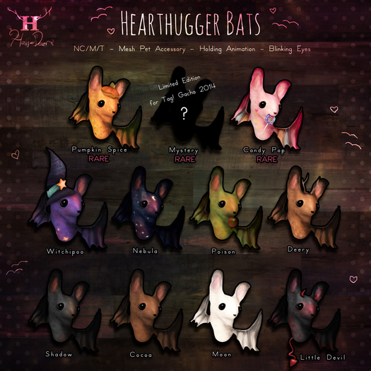 +Half-Deer+ Hearthugger Bat - Deery 1
