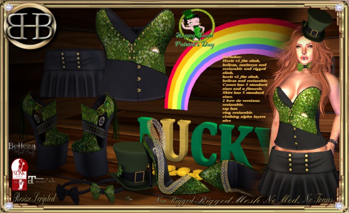!!BHB!! (Sale) SAINT PATTIES OUTFIT LADIES