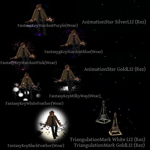 *A*NGR Gacha FantasyKeyStardustBlue(Wear)