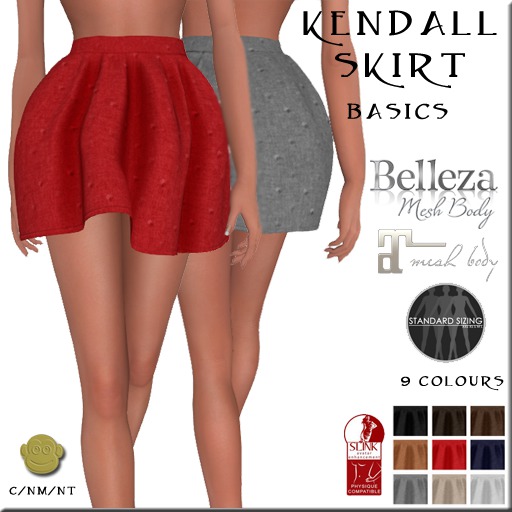 BM Kendall Skirt Basics DEMO