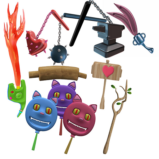 Candy Crunchers - Rogue Weapon Double headed