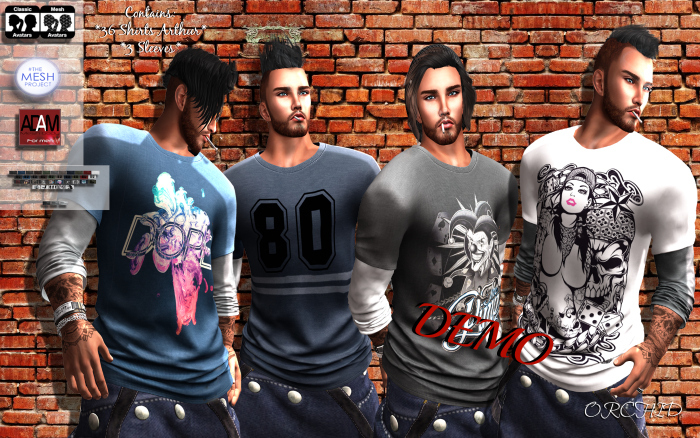 DEMO_Shirt Double Layer Arthur HUD