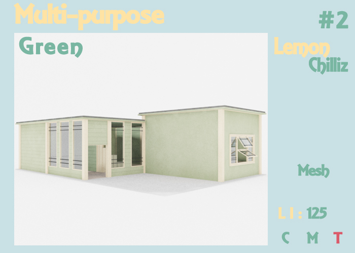 Green - Multi-purpose #2 (Mesh) [Lemon Chilliz]