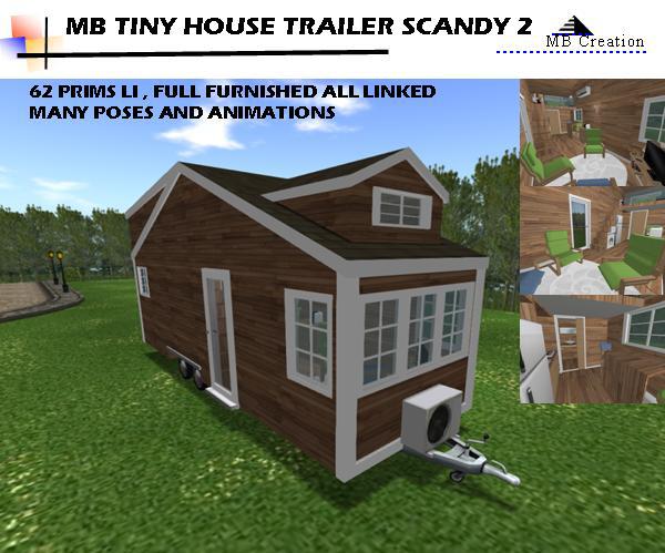 MB Tiny House Trailer Scandy  2 box
