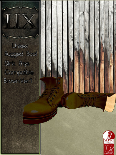 .::LiX::.Loose Rugged Brown Unisex