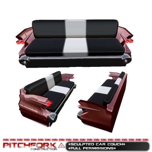 PF Sculpted Car Couch